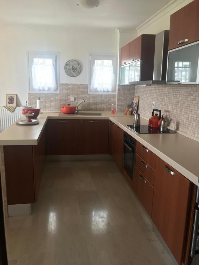 Schoenes Familienappartement In Pelekas, Corfu Mit Meerblick Exterior foto
