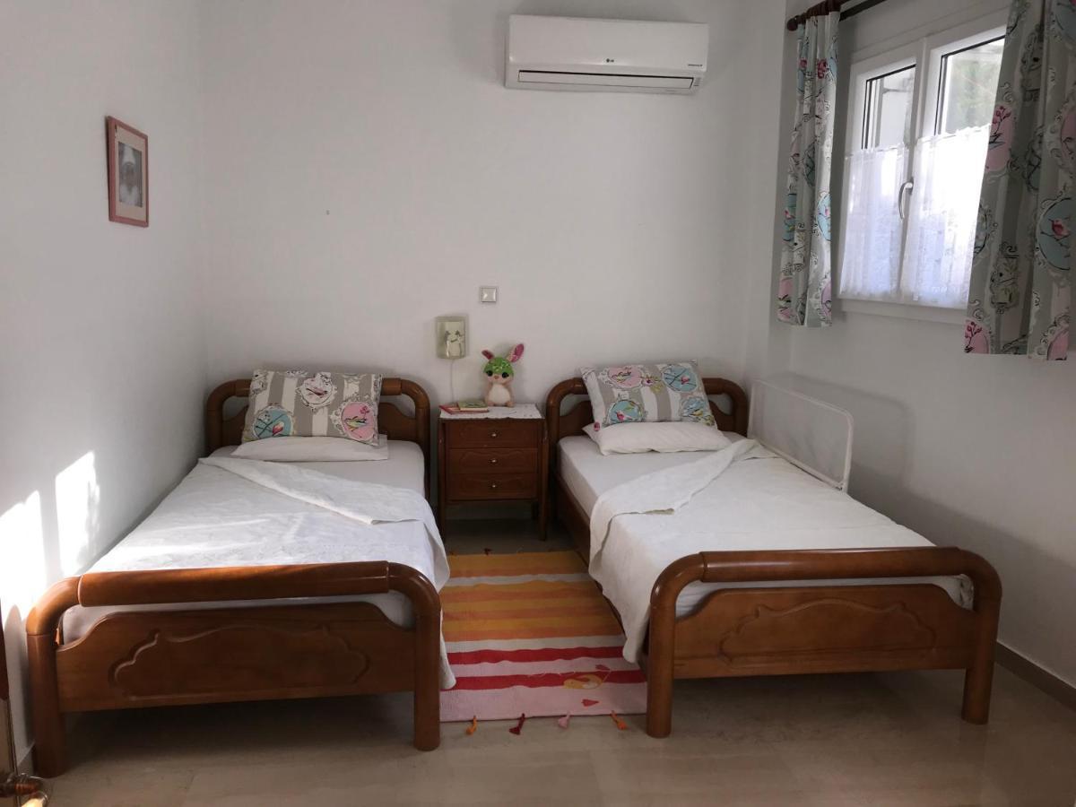 Schoenes Familienappartement In Pelekas, Corfu Mit Meerblick Exterior foto