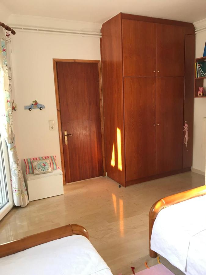 Schoenes Familienappartement In Pelekas, Corfu Mit Meerblick Exterior foto