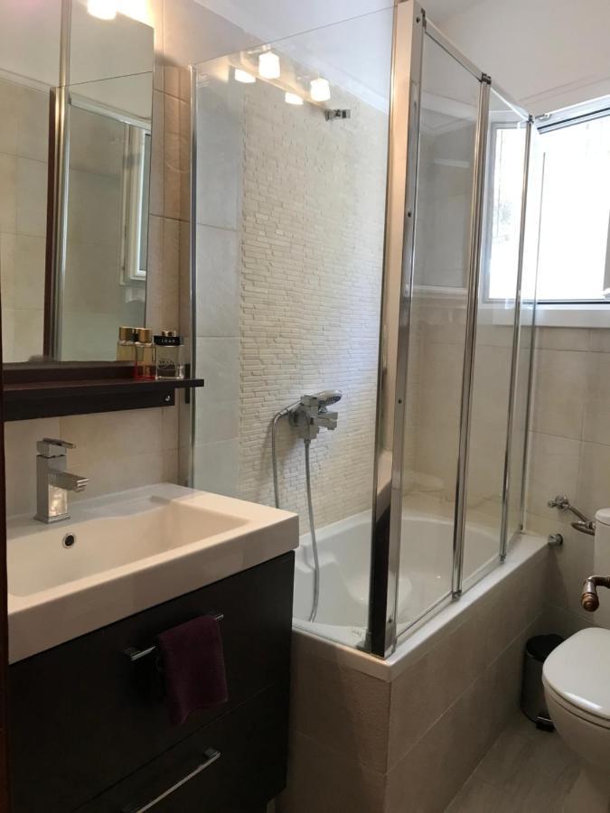 Schoenes Familienappartement In Pelekas, Corfu Mit Meerblick Exterior foto