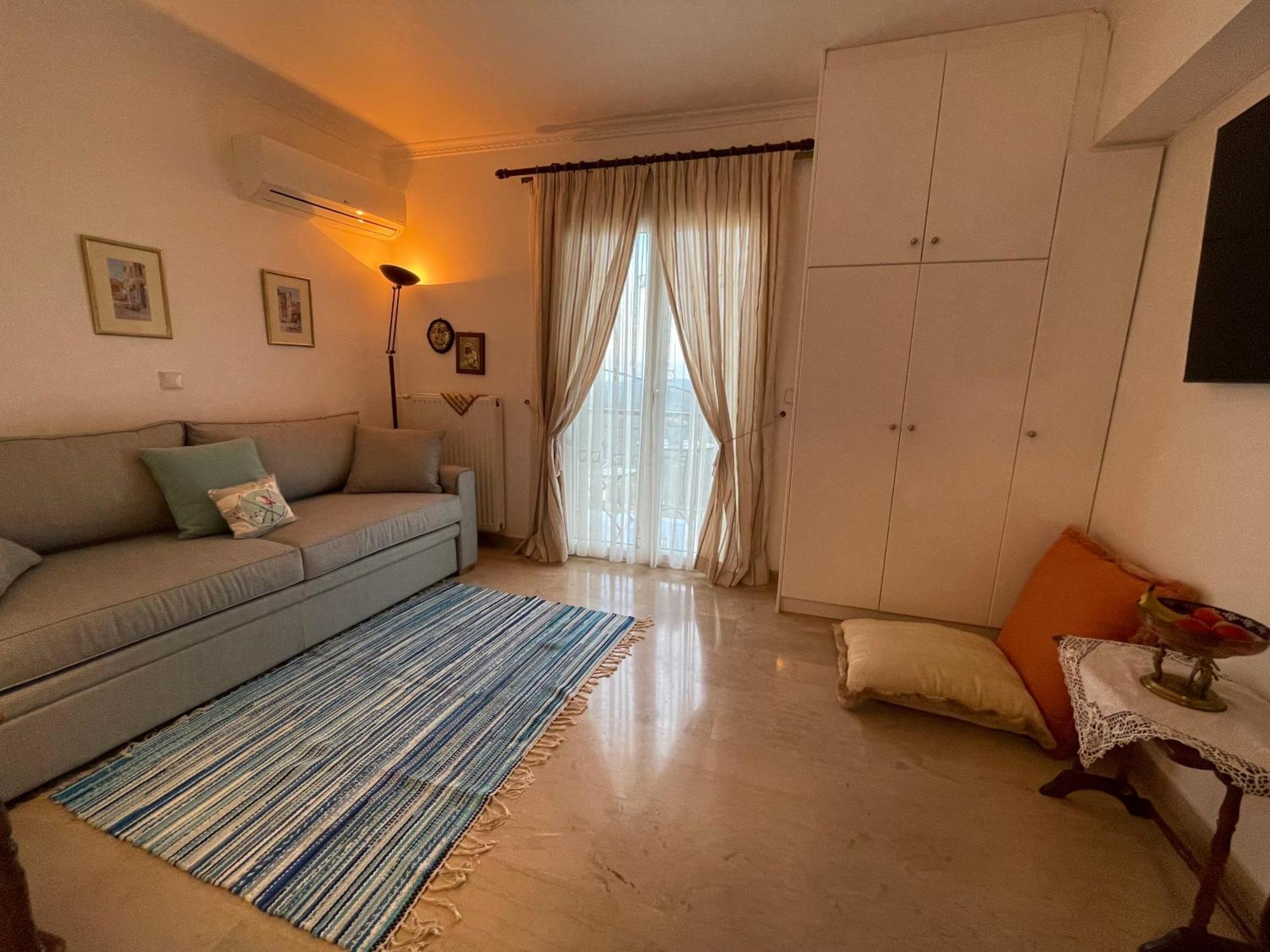 Schoenes Familienappartement In Pelekas, Corfu Mit Meerblick Exterior foto